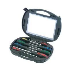Draper 8 Piece Screwdriver Set In Storage Case