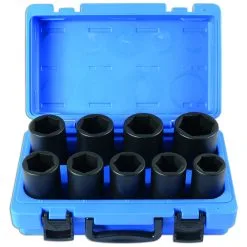 Laser 6409 3/4"Drive Deep Impact Socket Set 9 Piece