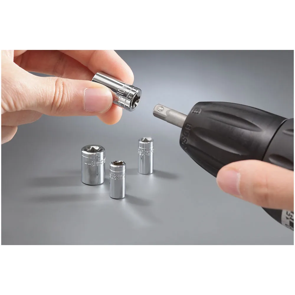 Einhell KWB 5 Piece Socket + Plus Hex Adaptor Set 3 Einhell KWB 5 Piece Socket + Plus Hex Adaptor Set - Image 3