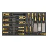 Sealey 18 Piece Tool Tray With Hook & Scraper Set