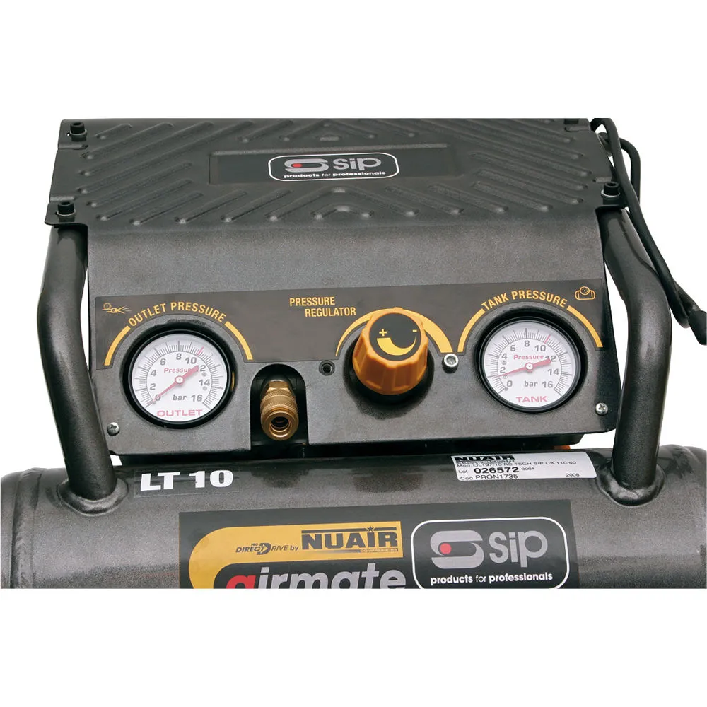 SIP ProTech OL197/10RC 8cfm 10Litre 1.5HP Air Compressor (110V) 3 SIP ProTech OL197/10RC 8cfm 10Litre 1.5HP Air Compressor (110V) - Image 3