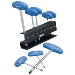 Clarke PRO58 8-Pce Metric 'T' Handle Straight Hex Key Set