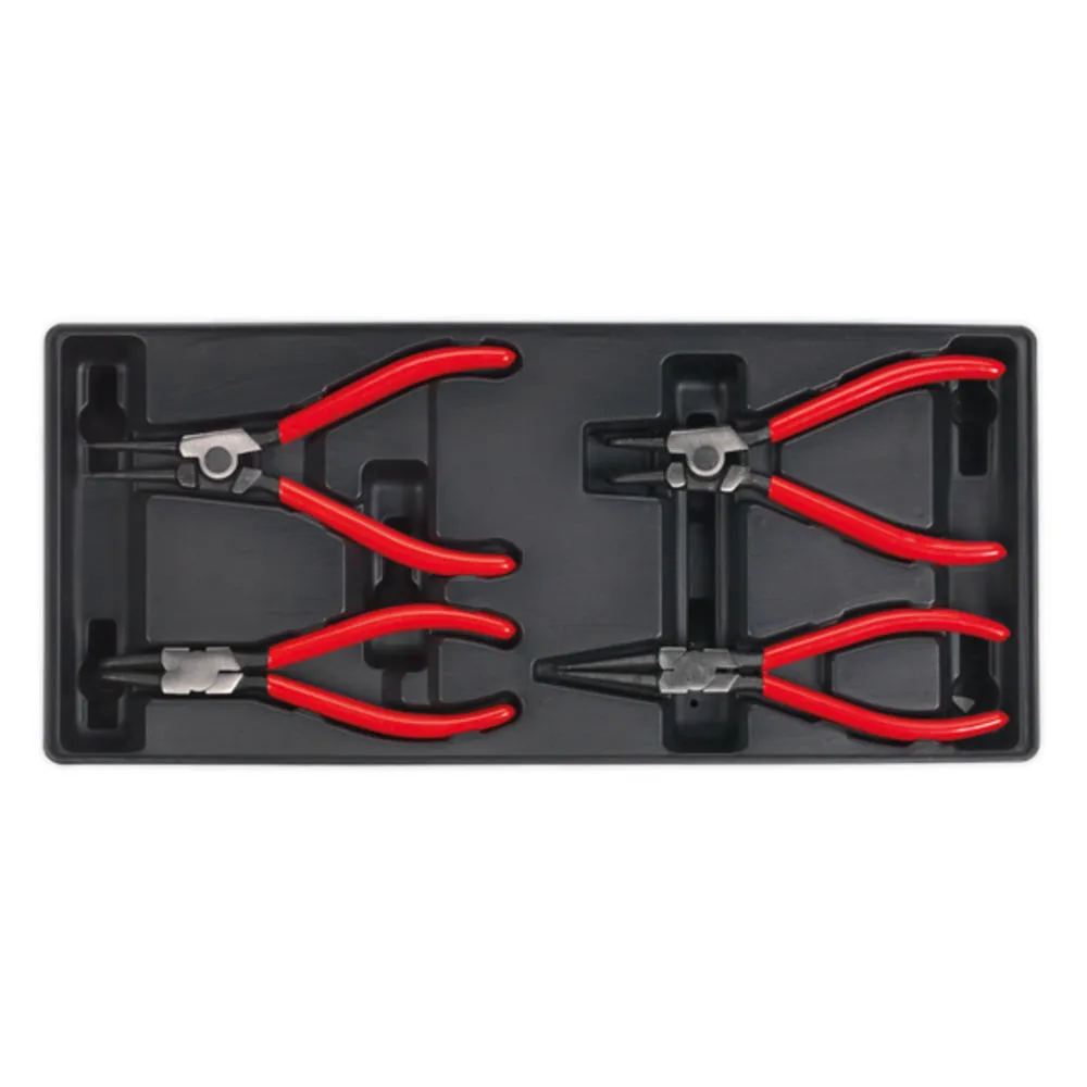 Sealey TBT03 4 Piece Tool Tray Circlip Pliers Set 1 Sealey TBT03 4 Piece Tool Tray Circlip Pliers Set