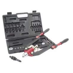 Laser 3736 Heavy Duty Riveter, Nut Riveter And Lock Bolt Kit