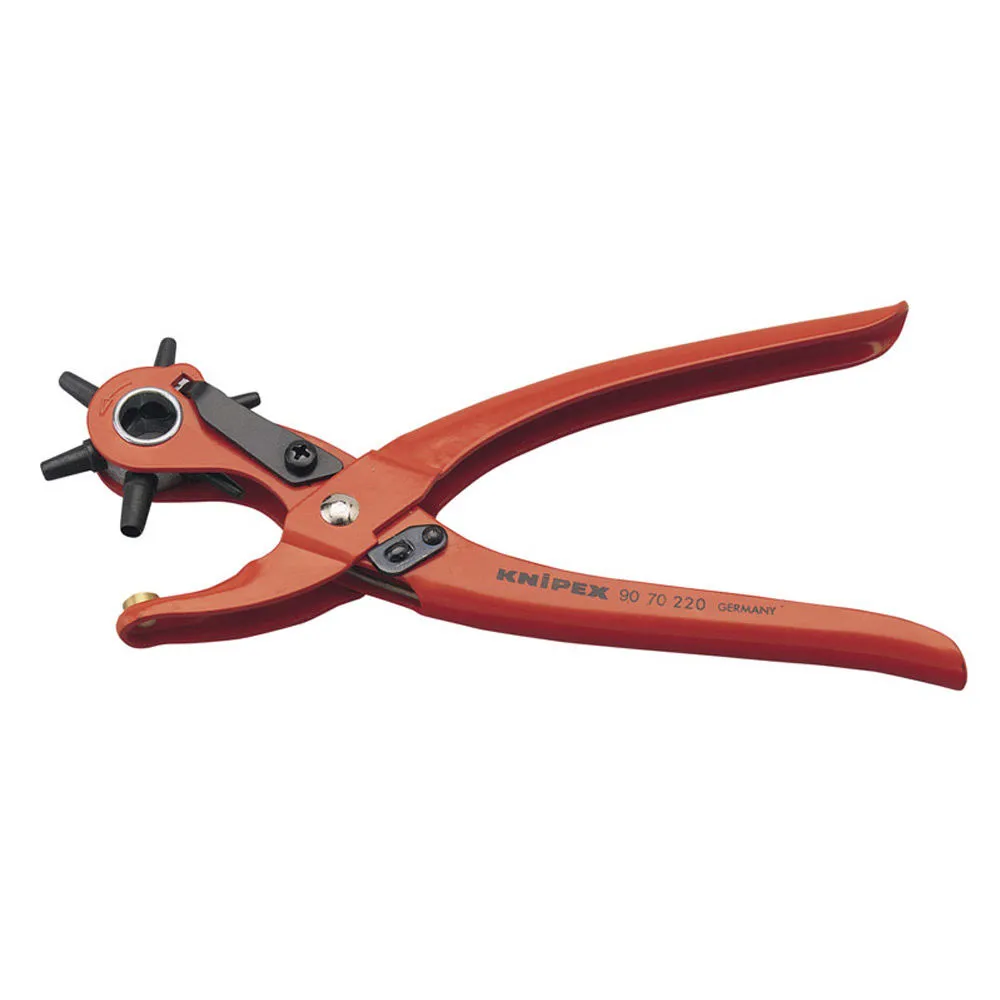 Knipex 220mm 6 Head Revolving Punch Pliers 1 Knipex 220mm 6 Head Revolving Punch Pliers