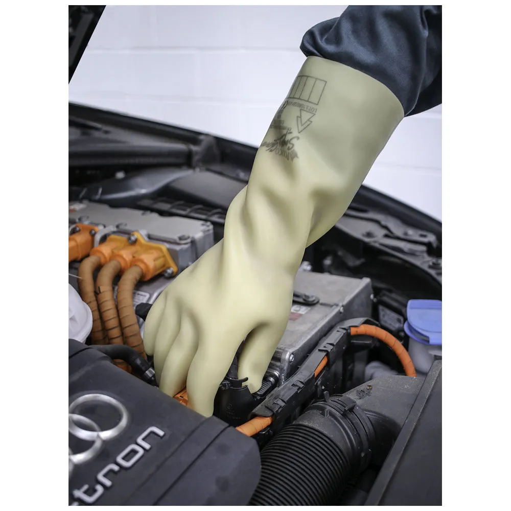 Sealey HVG1000VL Electrician's Safety Gloves 1kV 2 Sealey HVG1000VL Electrician's Safety Gloves 1kV - Image 2