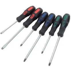 Draper 6 Piece 'Pound Thru' Screwdriver Set