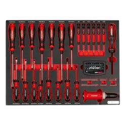 Sealey TBTP04 72 Piece Tool Tray With Screwdriver Set