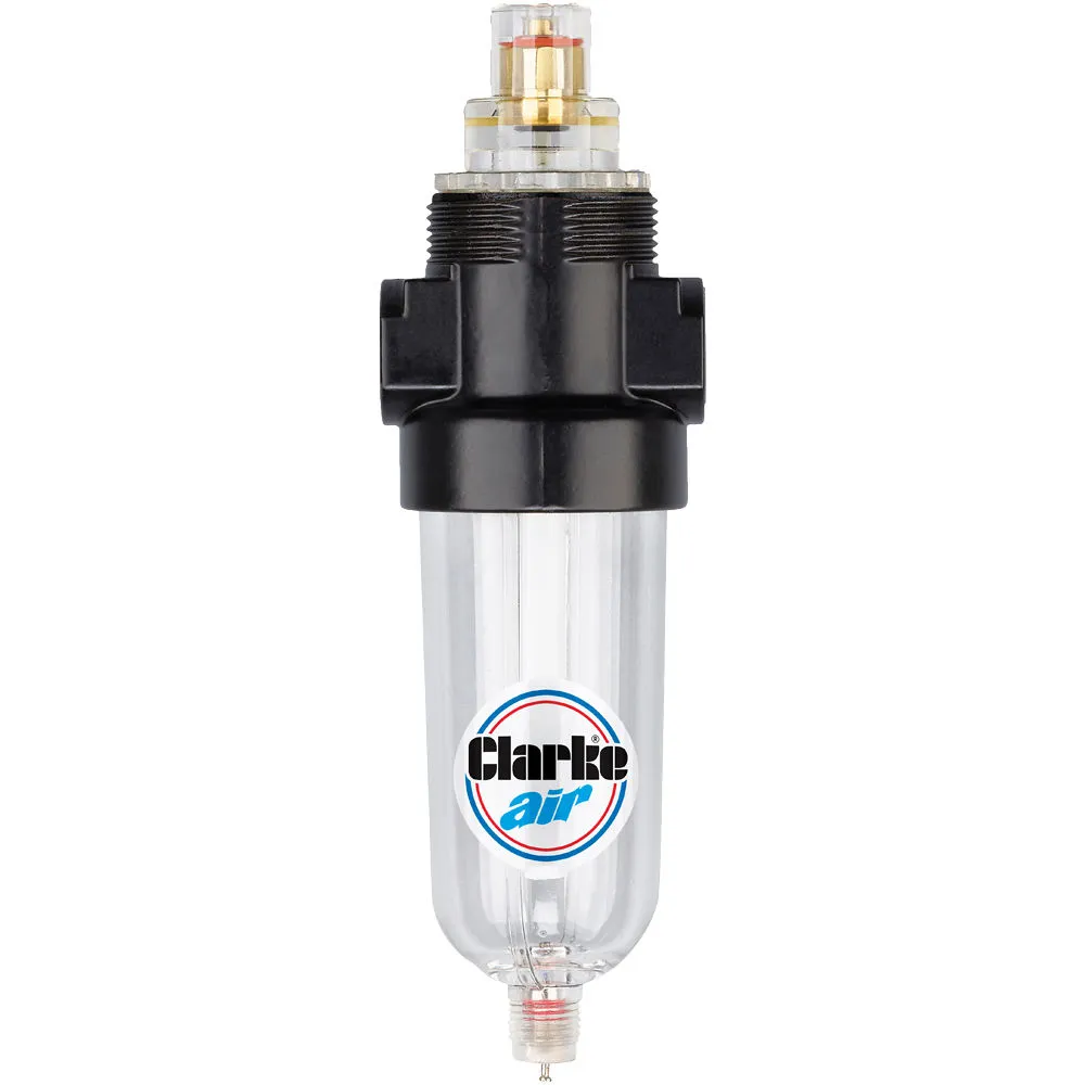 Clarke CAT194 1/4" Miniature Airline Lubricator Micromist 1 Clarke CAT194 1/4" Miniature Airline Lubricator Micromist