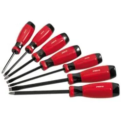 Clarke PRO120 7 Piece Magnetic Screwdriver Set