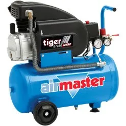 Airmaster Tiger 8/260 7cfm 24Litre 2HP Air Compressor (230V)