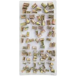 100 Piece Nut Rivet Set