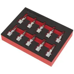 Sealey 10 Piece 3/8" Drive TRX-Star* Socket Bit Set