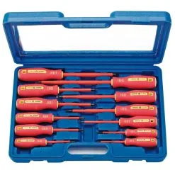 Draper 12 Piece Fully Insulated Screwdriver Set
