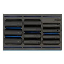 Draper IT-EVA20 1/2'' Square Drive 11 Piece Impact Socket Set