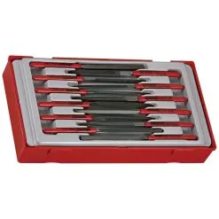 Teng TTNF12 12 Piece Needle File Set