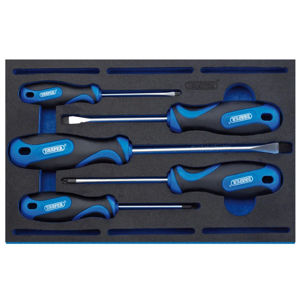 Draper IT-EVA15 5 Piece Screwdriver Set 1 Draper IT-EVA15 5 Piece Screwdriver Set