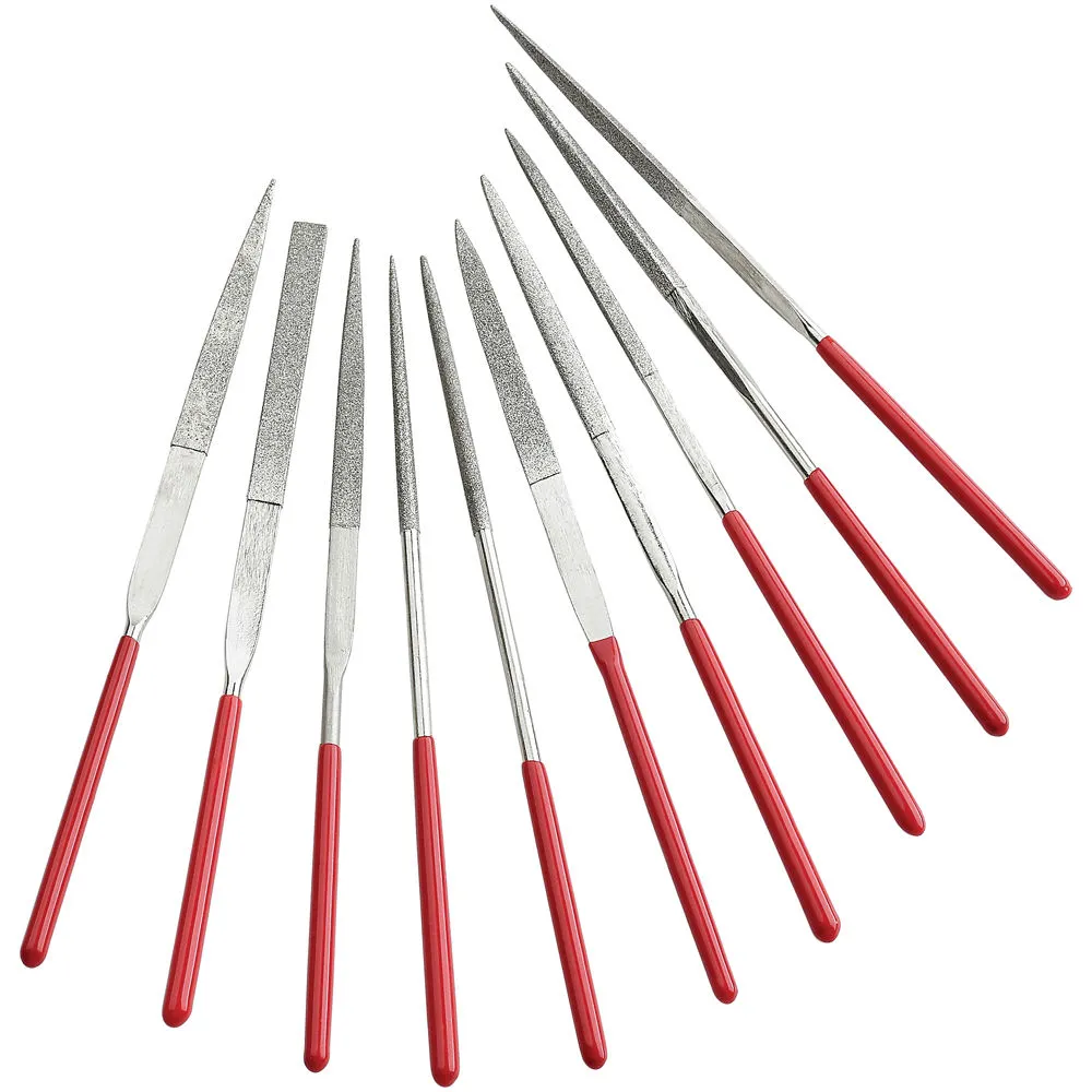 Clarke CHT886 10 Piece Diamond Needle File Set 1 Clarke CHT886 10 Piece Diamond Needle File Set