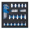 Draper IT-EVA28 35 Piece Screwdriver Insert Bits And TX-STAR Keys