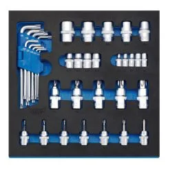 Draper IT-EVA28 35 Piece Screwdriver Insert Bits And TX-STAR Keys