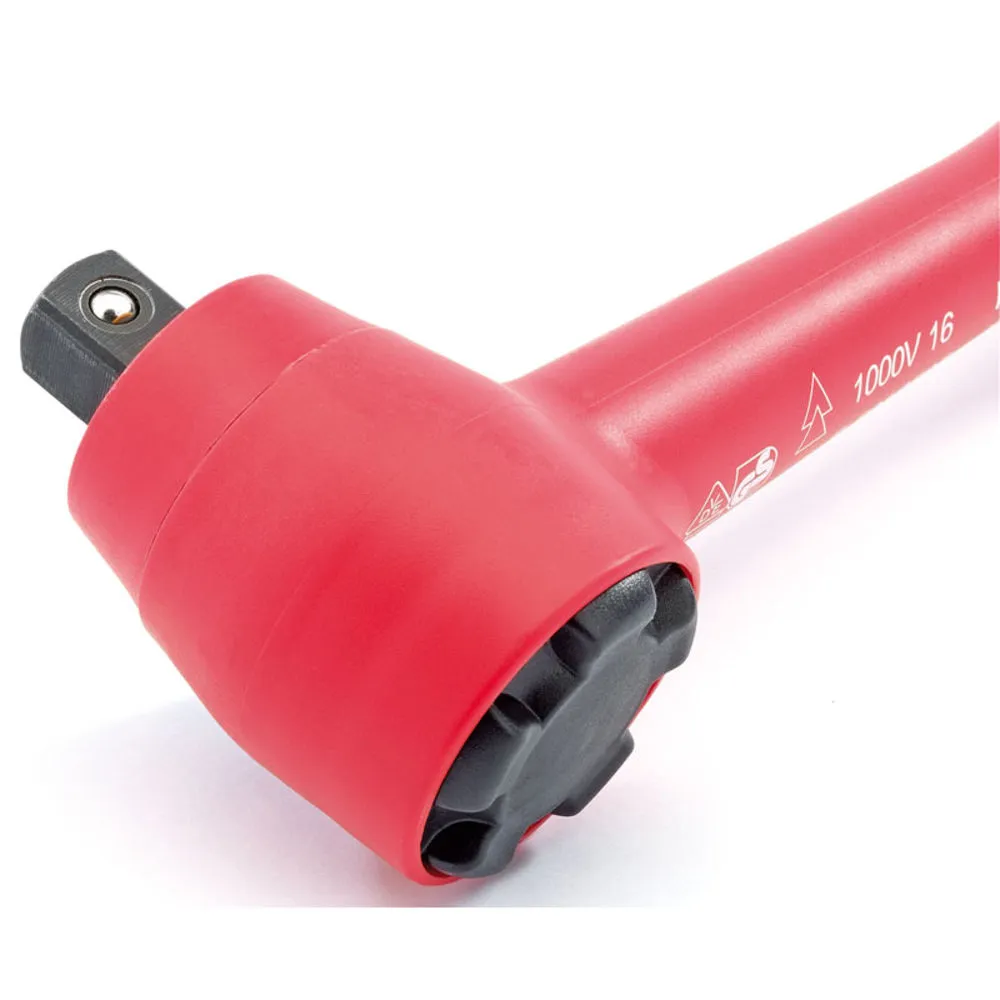 Draper H60VDE 1/2'' Drive VDE Reversible Ratchet With Soft Grip Handle 2 Draper H60VDE 1/2'' Drive VDE Reversible Ratchet With Soft Grip Handle - Image 2