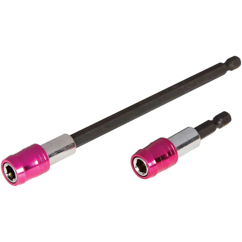 2 Piece 1/4" Hex Magnetic Quick Adaptor Set 1 2 Piece 1/4" Hex Magnetic Quick Adaptor Set