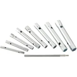 Clarke CHT813 8 Piece Metric Tubular Box Spanner Set
