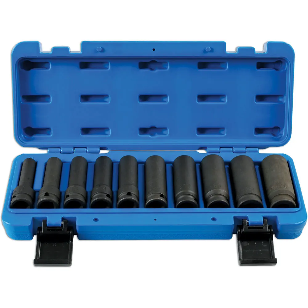 Laser 7041 1/2'' Drive 10 Piece Deep Impact Socket Set 1 Laser 7041 1/2'' Drive 10 Piece Deep Impact Socket Set