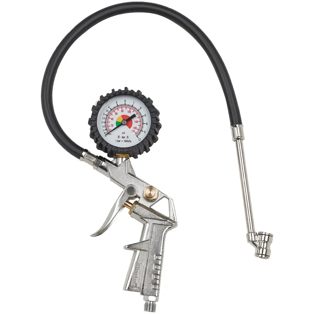 Clarke 30DTC Twin Connector Airline Tyre Inflator With Pressure Gauge 1 Clarke 30DTC Twin Connector Airline Tyre Inflator With Pressure Gauge