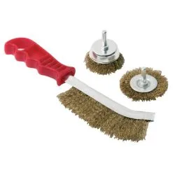 Clarke CHT561 - 3 Piece Wire Brush Set
