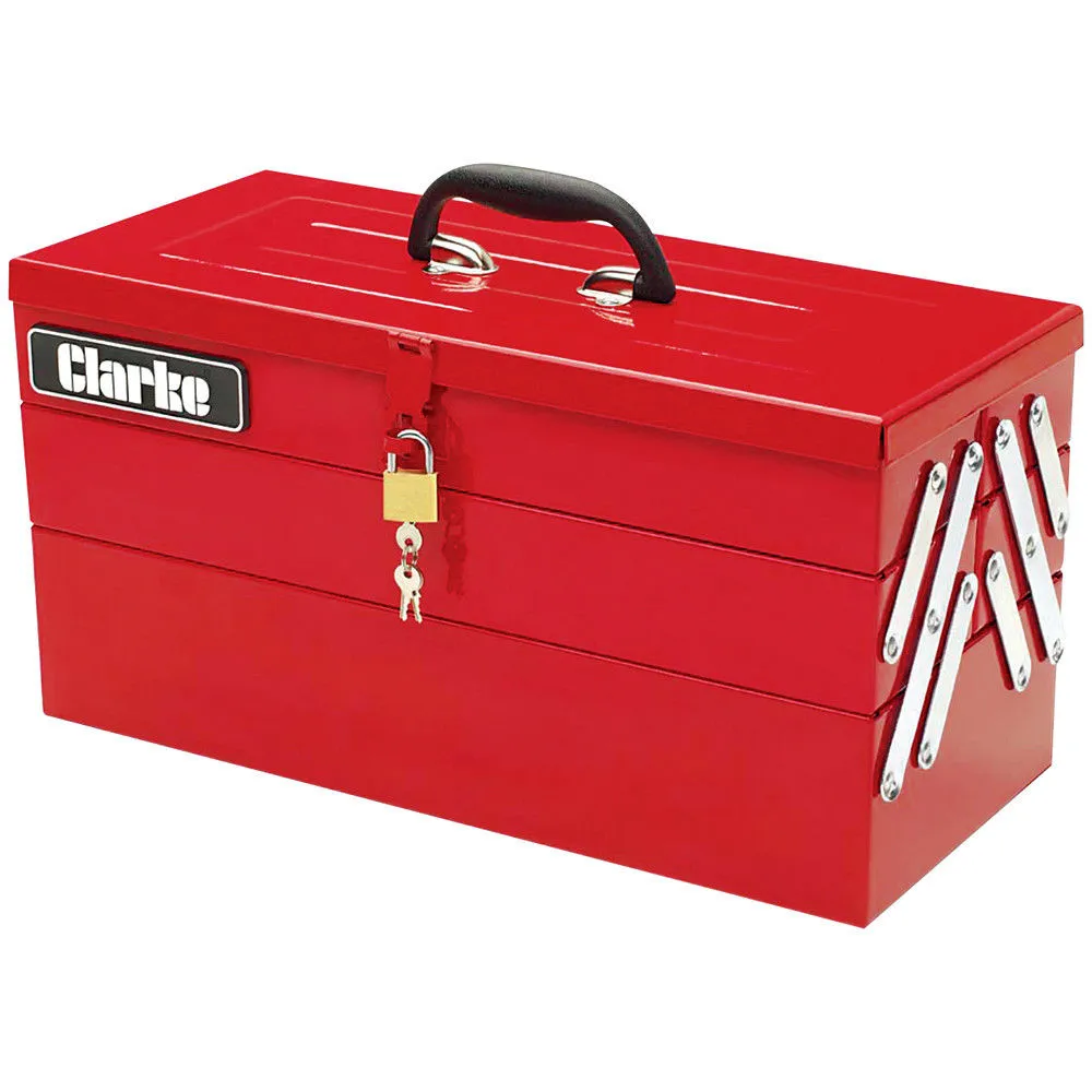 Clarke CHT641 199 Piece DIY Tool Kit With Cantilever Tool Box 2 Clarke CHT641 199 Piece DIY Tool Kit With Cantilever Tool Box - Image 2