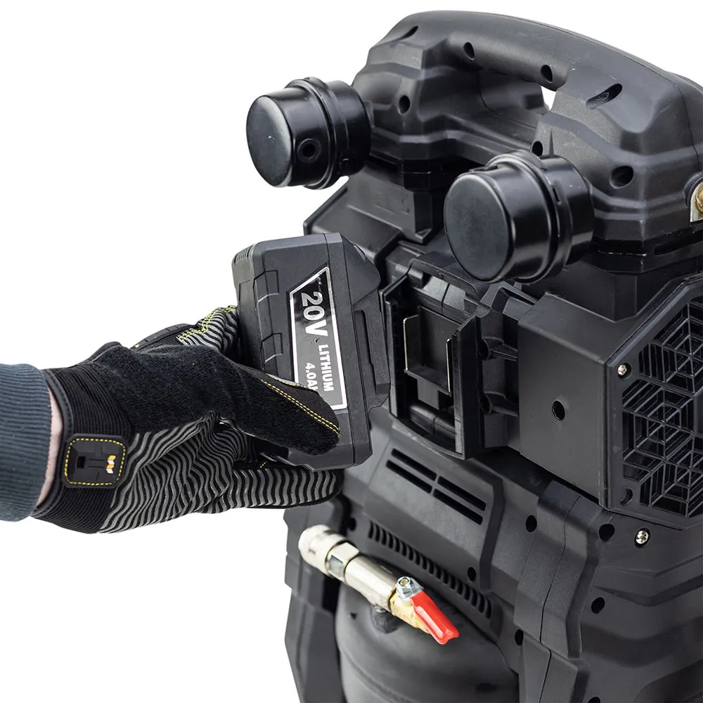 SIP 05313 AC/DC 20V Battery & 230V Mains Oil-less Digital Display Air Compressor 2 SIP 05313 AC/DC 20V Battery & 230V Mains Oil-less Digital Display Air Compressor - Image 2