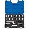 Draper VTX20-19MM/B 19 Piece 20mm 'Go Through' Socket Set