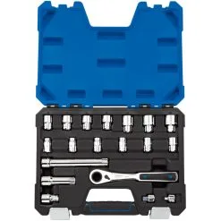 Draper VTX20-19MM/B 19 Piece 20mm 'Go Through' Socket Set