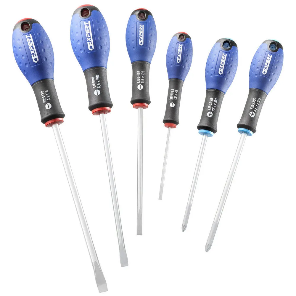 Expert By Facom E160903B - Set Of 6 Mechanic's And Electrician's Screwdrivers 1 Expert By Facom E160903B - Set Of 6 Mechanic's And Electrician's Screwdrivers