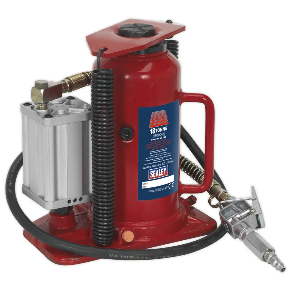 Sealey YAJ18S 18 Tonne Air Operated Bottle Jack 2 Sealey YAJ18S 18 Tonne Air Operated Bottle Jack - Image 2