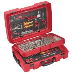 Teng Tools 118 Piece EVA Portable Tool Kit In Service Case