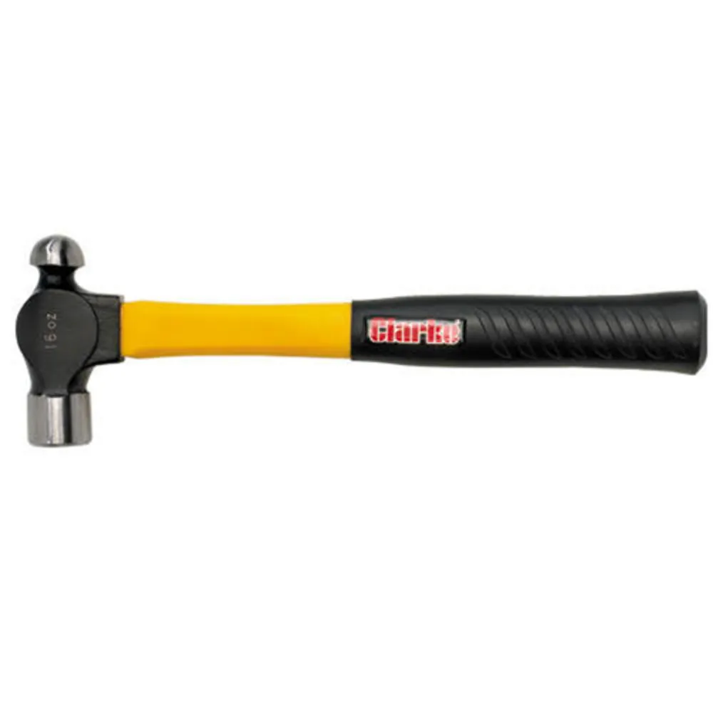 Clarke CHT507 16oz Ball Pein Hammer (Fibreglass Handle) 1 Clarke CHT507 16oz Ball Pein Hammer (Fibreglass Handle)