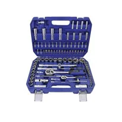 BlueSpot 94 Piece 1/4" & 1/2" Drive 6 Point Socket Set (4-14mm) (10-32mm)