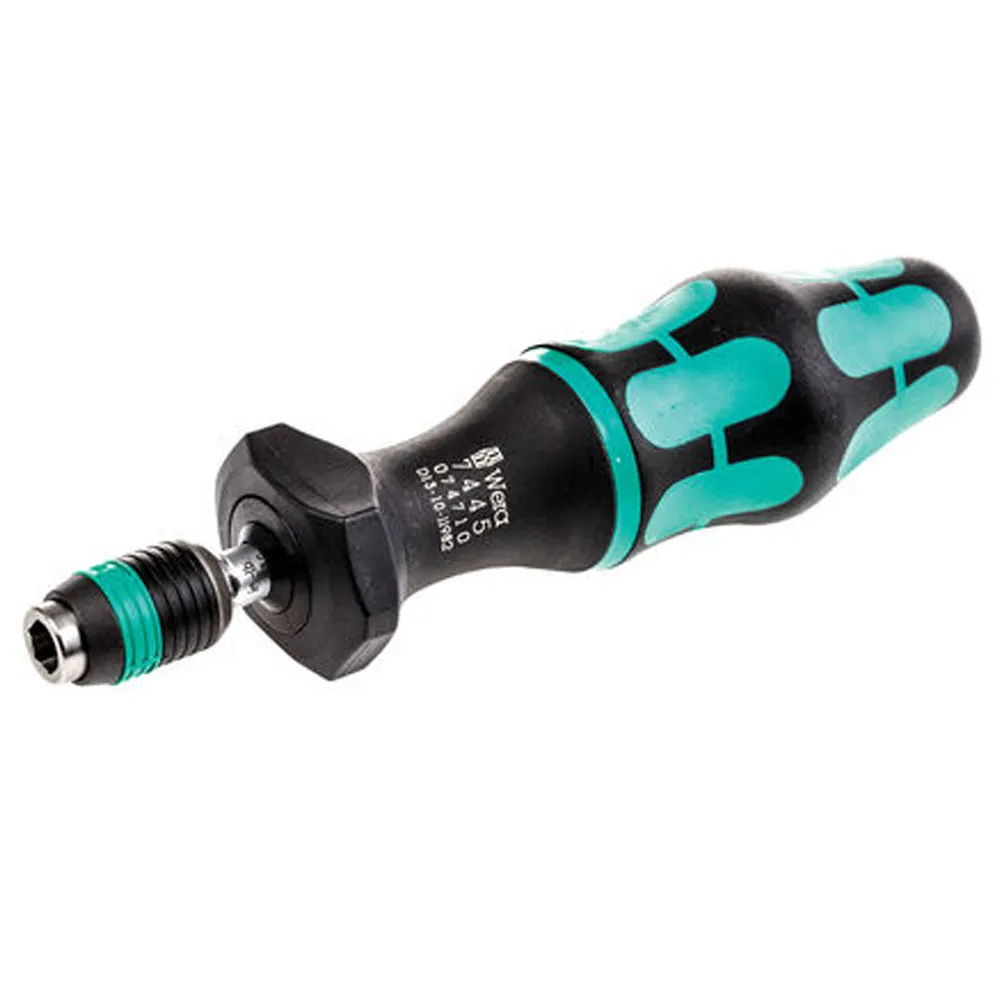 Wera 7445 Inline Torque Screwdriver 2.5-11.5lbf/in 1 Wera 7445 Inline Torque Screwdriver 2.5-11.5lbf/in