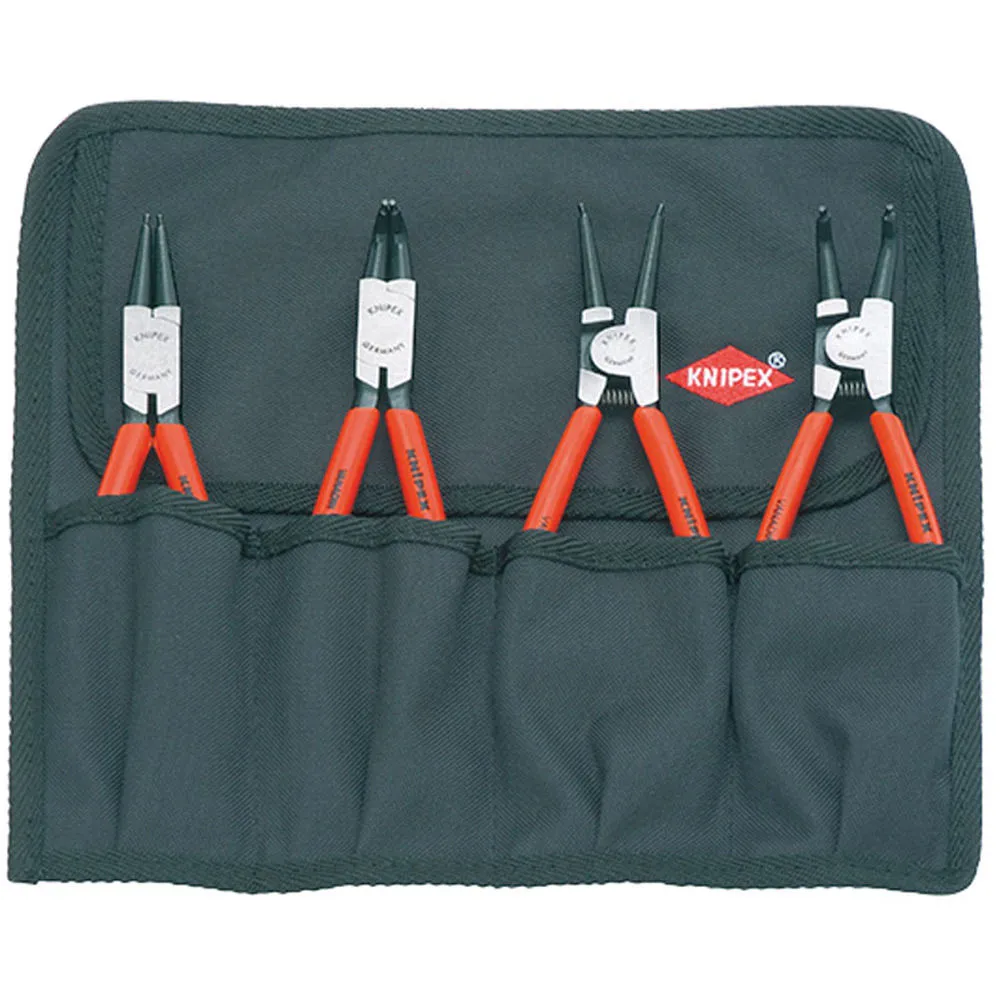 Knipex 4 Piece Circlip Plier Set 1 Knipex 4 Piece Circlip Plier Set
