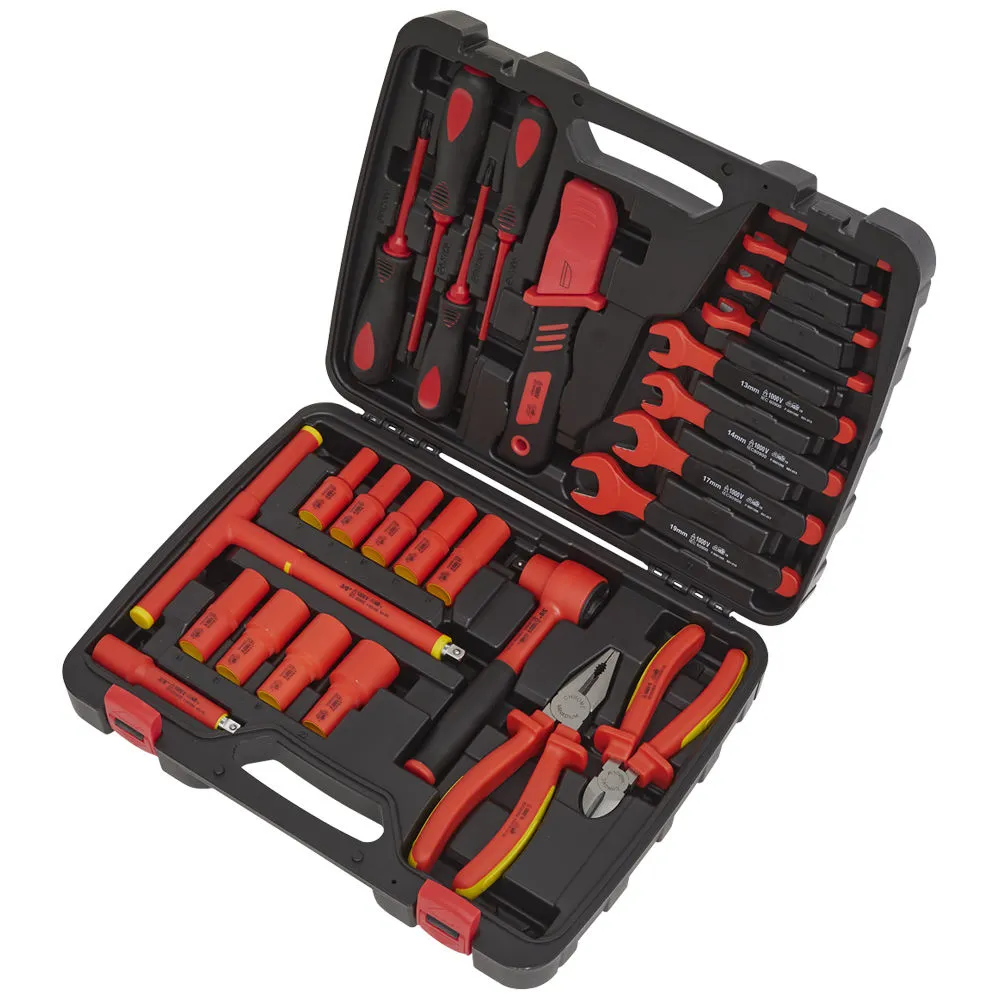 Sealey 27 Piece - VDE Approved 1000V Insulated Tool Kit 2 Sealey 27 Piece - VDE Approved 1000V Insulated Tool Kit - Image 2