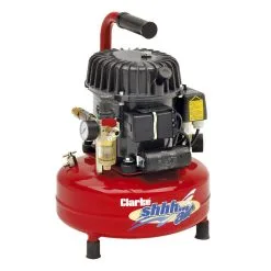 Clarke Shhh Air 50/9 1.77cfm 9Litre 0.46HP Quiet Run Compressor (230V)