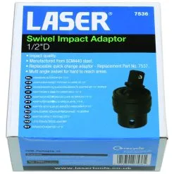 Laser 7536 1/2" Drive Swivel Impact Adaptor 9 Laser 7536 1/2" Drive Swivel Impact Adaptor -Hand Tools Shop 44BF26EC 09D8 4795 96F5 B6B8D16A806F huge