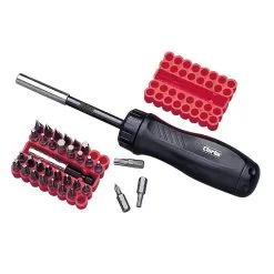 Clarke CHT 343 34 Piece Gearless Screwdriver Kit