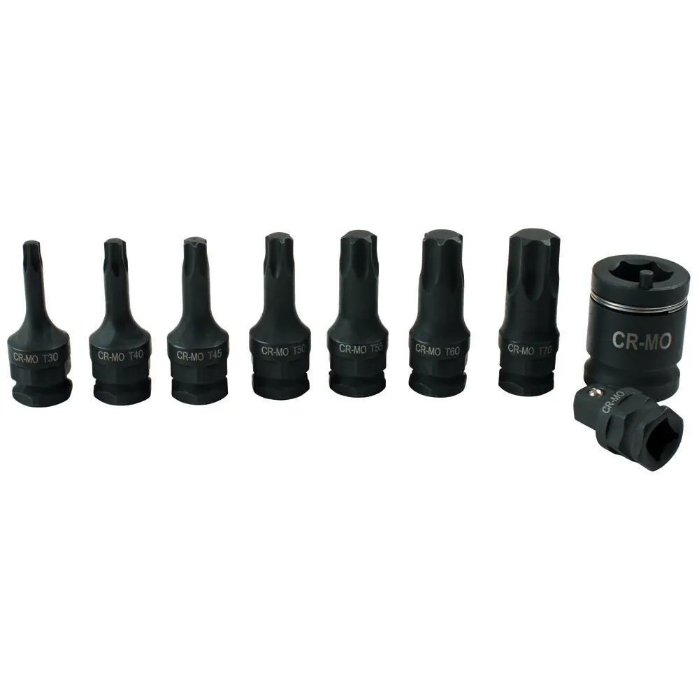Laser 7978 9pc Dual Drive Star* Impact Bit Socket Set 2 Laser 7978 9pc Dual Drive Star* Impact Bit Socket Set - Image 2