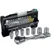Wera Toolcheck1 Sb Bitcheck With Bit Ratchet/Sockets 38 Pieces