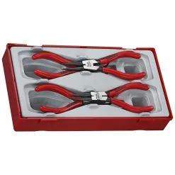 Teng TT474-5 4 Piece 5" Mega-Bite Circlip Plier Set