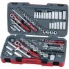 Teng TM111 1/4 , 3/8 & 1/2" Drive Metric/Imperial Socket Set 111 Piece