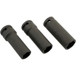 Laser 5965 Damaged Wheel Nut Remover 1/2" Drive 3 Pieces